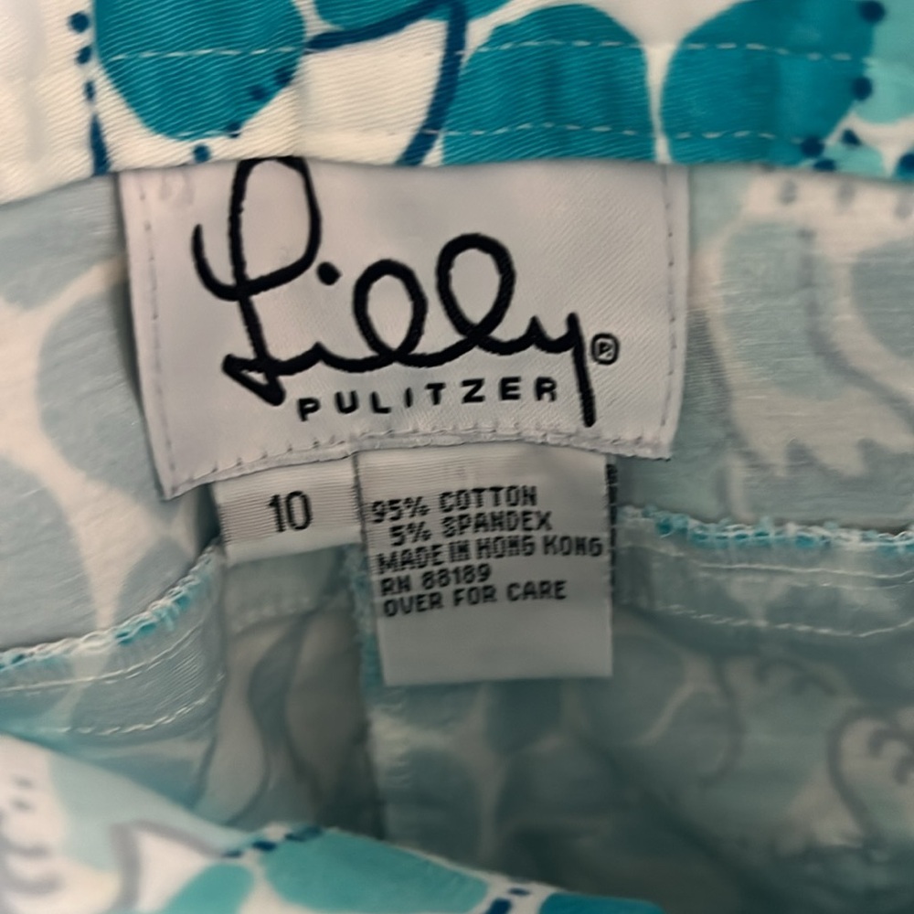Lily Pulitzer Tiger Daisy Print  Pants - Picture 6 of 7